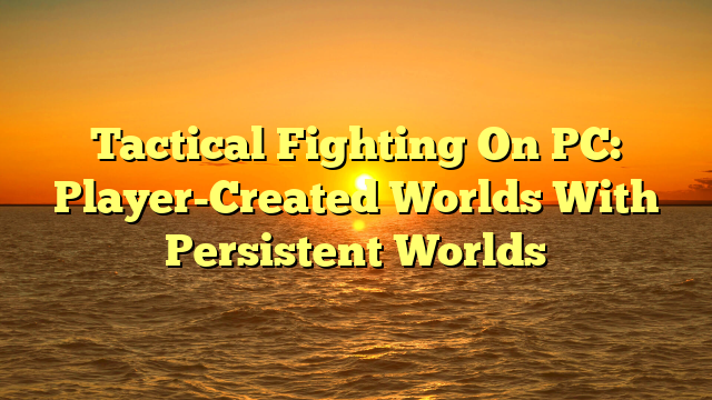 Tactical Fighting On PC: Player-Created Worlds With Persistent Worlds